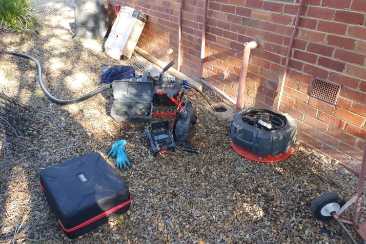 Services blocked drain